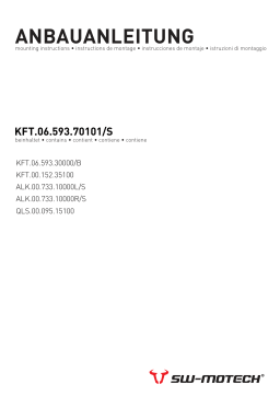 Manuel d'utilisation SW-Motech KFT.06.593.70101/S