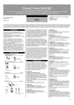 Thermo Fisher Scientific Prionics-Check PrioSTRIP TSE-related PrPSc 30000 Mode d'emploi