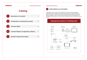 CLAS ADTK00005 Manuel du propriétaire - Diagnostic à distance vidéo | Fixfr