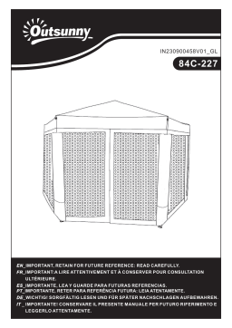 Manuel d'utilisation Outsunny 84C-227CG