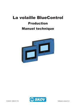 Manuel du propriétaire Skov BlueControl volaille