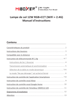 Miboxer WL-FL5B Manuel du propriétaire