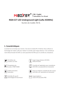 Manuel d'utilisation Miboxer RD-9L - Téléchargement PDF