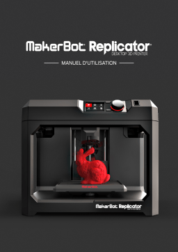 Manuel de l'utilisateur Ultimaker Replicator 5th Gen