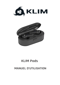 Manuel d’utilisation KLIM PODS