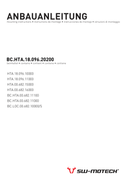 SW-Motech BC.HTA.18.096.20200 Manuel utilisateur