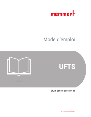 Memmert pass-through oven UF TS Manuel utilisateur | Fixfr
