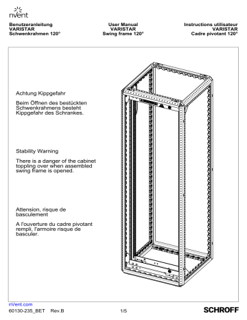 Manuel VARISTAR - Cadre pivotant 120° | Fixfr