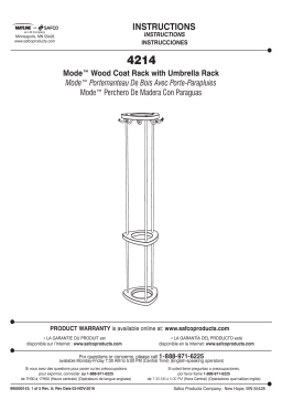 Mode d'emploi MAYLINE SAFCO Mode 4214
