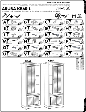 Manuel d'utilisation Aruba KB6L - Télécharger le PDF | Fixfr