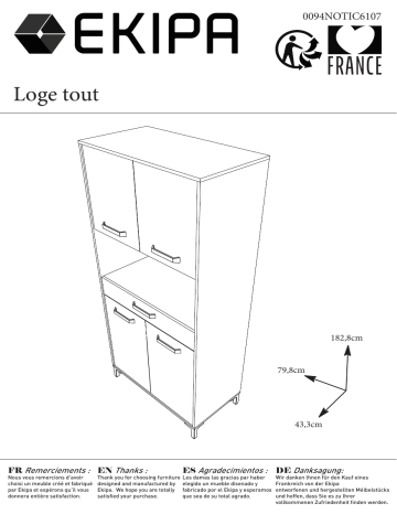 Manuel du propriétaire Parisot PA802124 | Fixfr