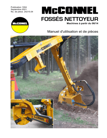 McConnel Ditch Cleaner Mode d'emploi - Manuel d'utilisation | Fixfr