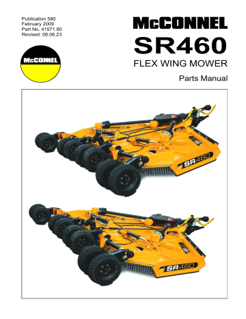 McConnel SR460 Rotary Mower Manuel utilisateur - Télécharger & Lire en ligne | Fixfr