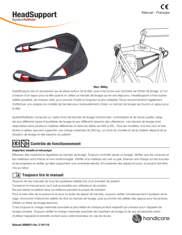 DHG HeadSupport Manuel du propriétaire - Lire en ligne ou télécharger | Fixfr