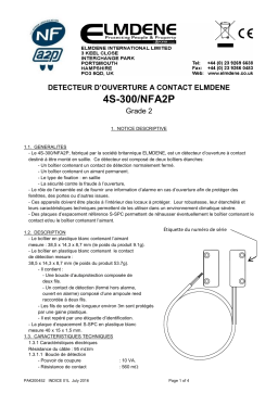 Elmdene 4S-300/NFA2P Manuel du propriétaire