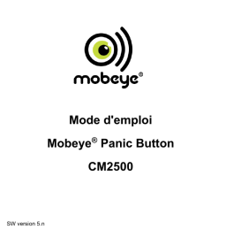 Manuel du propriétaire Mobeye CM2500 - Instructions, Configuration & Utilisation