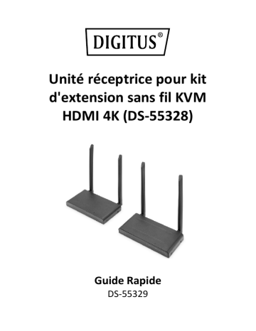 Digitus DS-55329 Guide de démarrage rapide | Fixfr