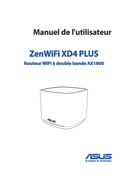 Asus ZenWiFi XD4 Plus Manuel utilisateur