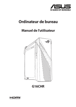 Asus G16CHR Manuel utilisateur - Guide de l'utilisateur