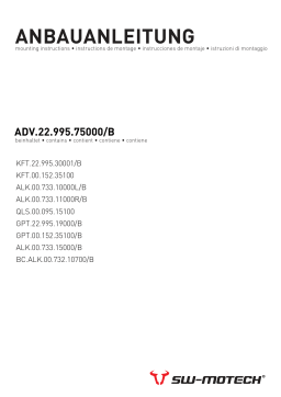 SW-Motech ADV.22.995.75000/B Manuel d'utilisation