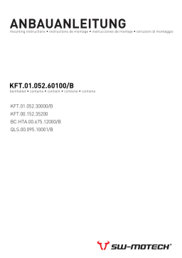 SW-Motech KFT.01.052.60100/B Manuel utilisateur