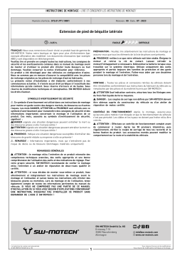 SW-Motech STS.01.971.10001 Manuel utilisateur