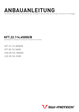 SW-Motech KFT.22.114.65000/B Manuel utilisateur