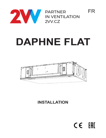 Manuel utilisateur 2VV DAPHNE FLAT - Installation et fonctionnement | Fixfr