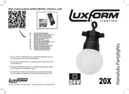 Manuel d'utilisation LUXFORM LIGHTING LF1170 - Téléchargez le PDF