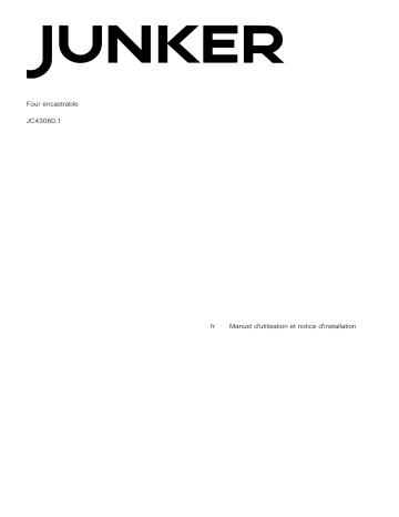 Junker JC4306061 Guide d'installation | Fixfr