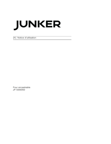 Junker JF1300050 Mode d'emploi | Fixfr