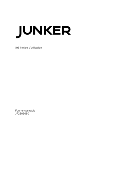 Manuel d'utilisation Junker JF2306050 - Télécharger PDF