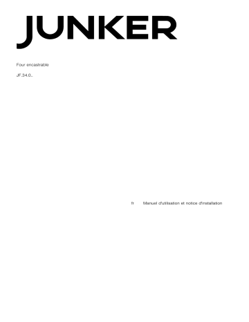 Junker JF4346061 Manuel d'utilisation | Fixfr