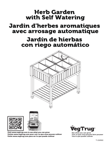 Manuel d'utilisation Gardener's 8612059 - Jardin d'herbes aromatiques | Fixfr