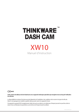 Manuel d'utilisation Thinkware XW10