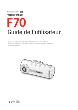 Thinkware F70 Manuel utilisateur