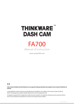 Thinkware FA700 Manuel utilisateur