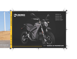 Manuel du propriétaire Zero SR 2017 - Télécharger et consulter en ligne