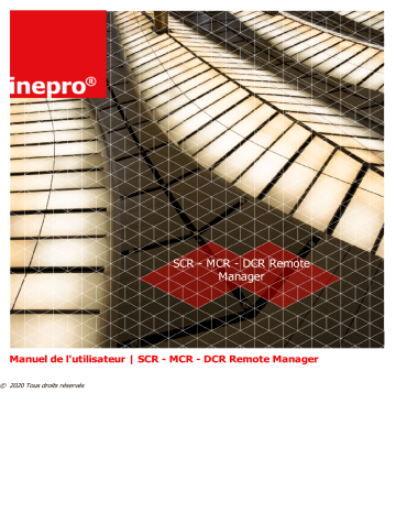 Manuel MCR-DCR SCR708 - Inepro | Fixfr