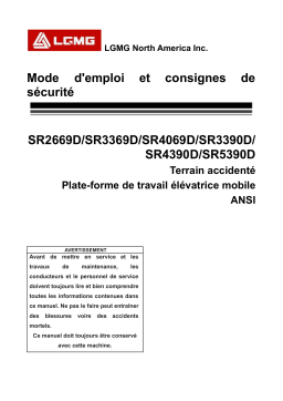 Manuel Utilisateur LGMG Diesel Rough Terrain Scissor