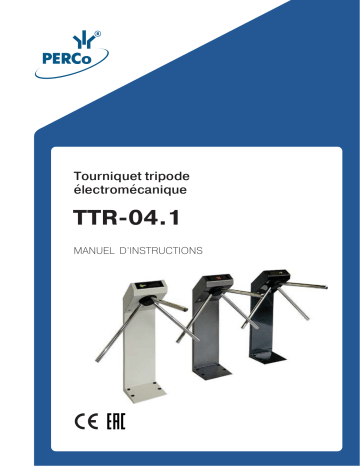 Perco TTR-04.1 Mode d'emploi | Fixfr