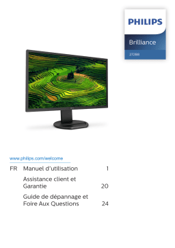 Manuel utilisateur Philips 272B8QJEB/00