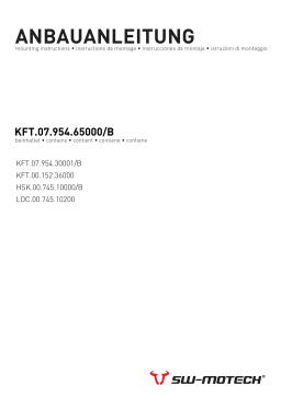 SW-Motech KFT.07.954.65000/B Manuel utilisateur