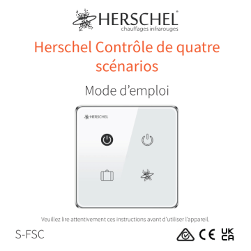 Herschel S-FSC-B Mode d'emploi - Manuel d'utilisation | Fixfr