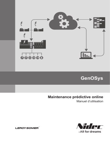 Manuel d'utilisation Leroy-Somer GenOSys : Surveillance Prédictive en Ligne | Fixfr