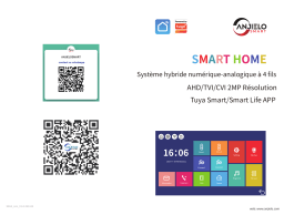 Anjielo Smart FR-4Wire Digital-Analog Indoor monitor manual - Manuel du propriétaire