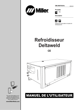 Miller DELTAWELD COOLER CE Manuel du propriétaire