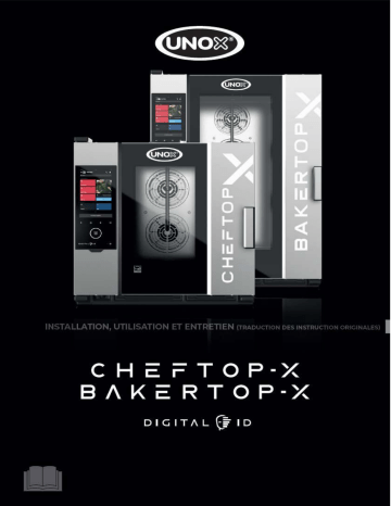 Manuel d'Installation Unox CHEFTOP-X™ Digital.ID™ XEDA-0611-GXRS | Fixfr