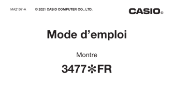 Casio WV-200R Mode d'emploi | Fixfr