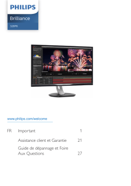 Manuel utilisateur Philips 328P6VUBREB/00 - 4K HDR MultiView